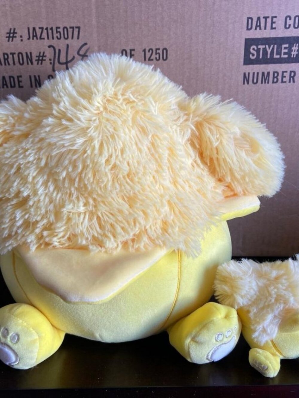 DEFECT Squishmallow 8” and capsule Nomi The Bigfoot Banana Exclusive NWT